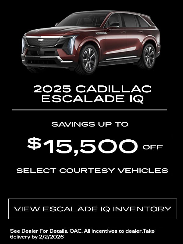 2025 Escalade IQ Specials