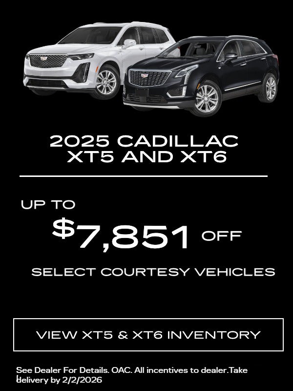 2025 Cadillac XT5 XT6