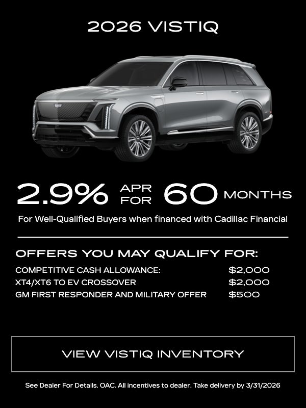 2026 Vistiq Specials