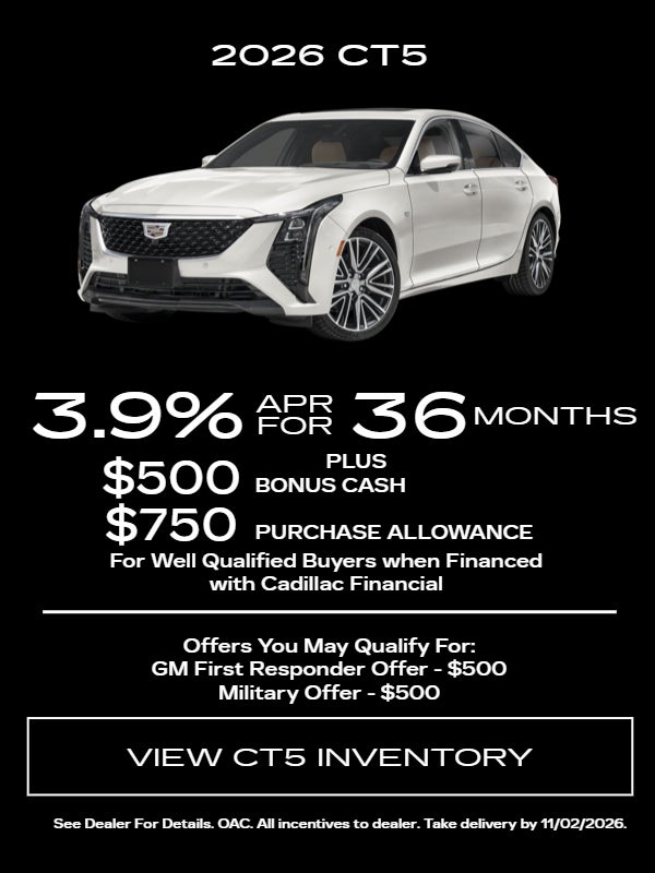 2025 Cadillac Optiq Specials