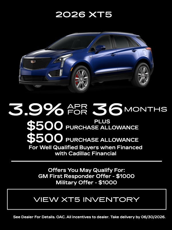 2025 Cadillac XT5