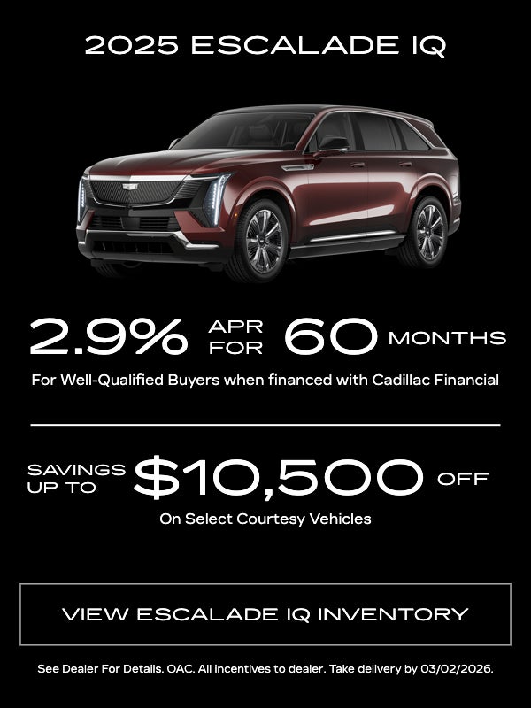 2025 Cadillac Escalade IQ