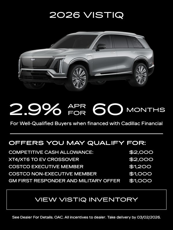 2026 Vistiq Specials